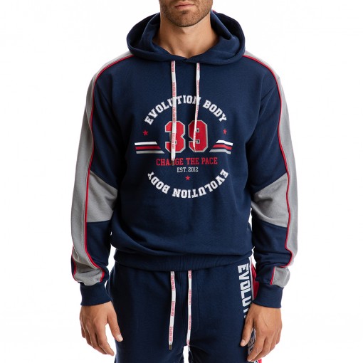 Hoodie Evolution Body Blue 2297