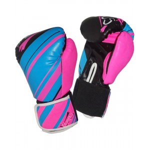 Πυγμαχικά Γάντια Olympus JUNIOR για Παιδιά - Ροζ / Γαλάζιο / Μαύρο