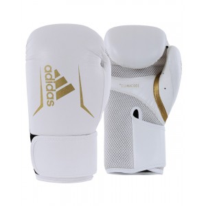 Πυγμαχικά Γάντια adidas SPEED 2 adiSBG100 - Άσπρο / Χρυσαφί