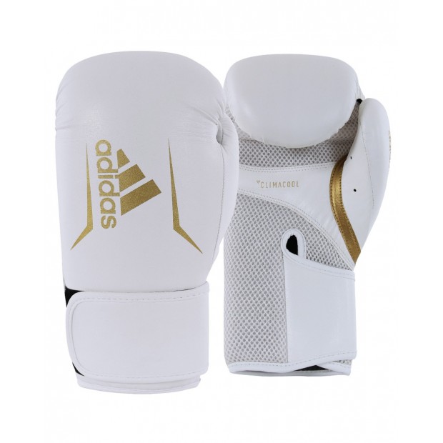 Πυγμαχικά Γάντια adidas SPEED 2 adiSBG100 - Άσπρο / Χρυσαφί