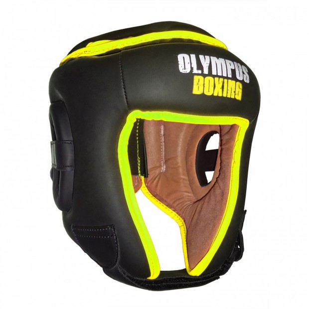 Κάσκα Olympus PULSE Matt PU - Μαύρο / Κίτρινο