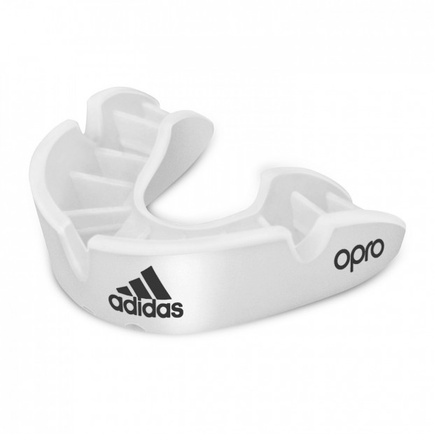 Μασέλα adidas/OPRO BRONZE TRAINING Level - adiBP31 - Άσπρο