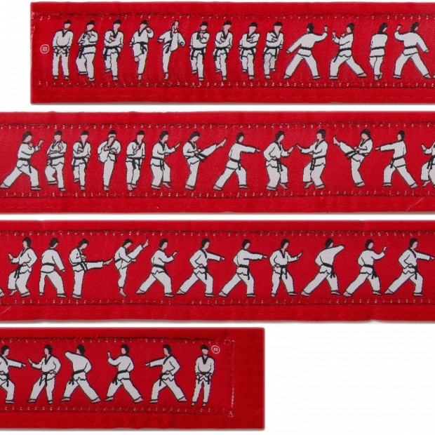 Ζώνη Olympus - TKD Poomse - Κόκκινο