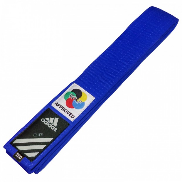 Ζώνη Adidas Elite με WKF λογότυπο - adiB240WKF - Μπλε