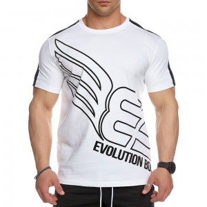 T-shirt Evolution Body Λευκό 2446WHITE