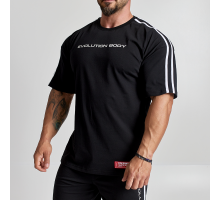 Short sleeve sweatshirt Evolution Body Black 2507BLACK