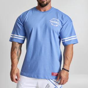 Short sleeve sweatshirt Evolution Body Blue 2503BLUE