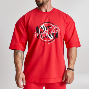Short sleeve sweatshirt Evolution Body Coral 2509CORAL