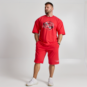 Short sleeve sweatshirt Evolution Body Coral 2509CORAL