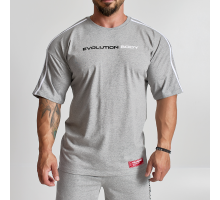 Short sleeve sweatshirt Evolution Body Grey 2507GREY