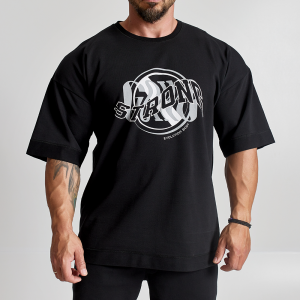 Short sleeve sweatshirt Evolution Body Black 2509BLACK