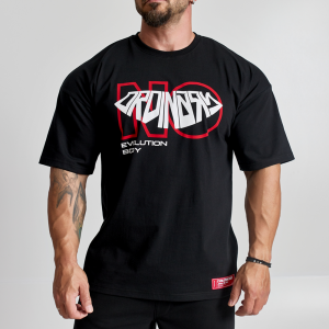 Short sleeve sweatshirt Evolution Body Black 2498BLACK