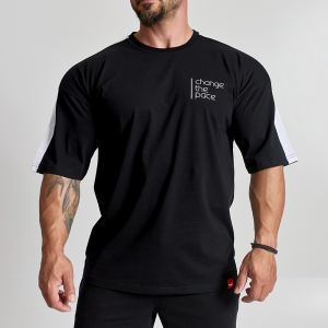 Short sleeve sweatshirt Evolution Body Black 2500BLACK