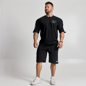 Short sleeve sweatshirt Evolution Body Black 2500BLACK