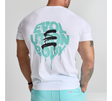 T-shirt Evolution Body Λευκό 2510WHITE