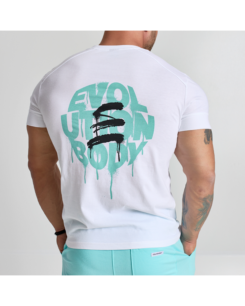 T-shirt Evolution Body Λευκό 2510WHITE