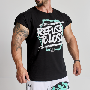 Short sleeve sweatshirt Evolution Body Black 2519BLACK