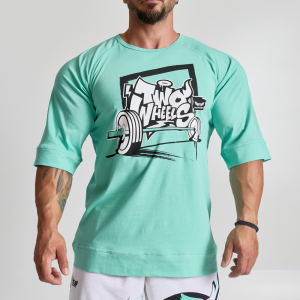 Short sleeve sweatshirt Evolution Body Mint 2522MINT