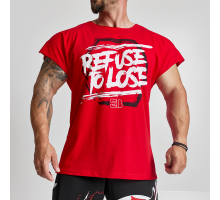 Short sleeve sweatshirt Evolution Body Red 2519RED