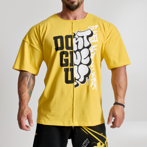 Short sleeve sweatshirt Evolution Body Yellow 2520YELLOW