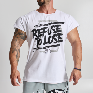 Short sleeve sweatshirt Evolution Body White 2519WHITE
