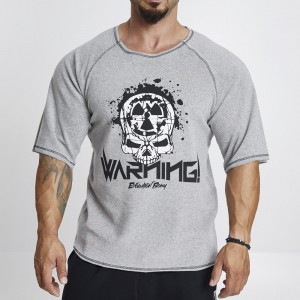 Short sleeve sweatshirt Evolution Body Grey 2467GREY