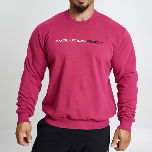 Sweatshirt Evolution Body Bordo 2549BORDO
