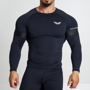 EVO-FIT Αθλητική Μπλούζα Evolution Body Μαύρη 2558BLACK