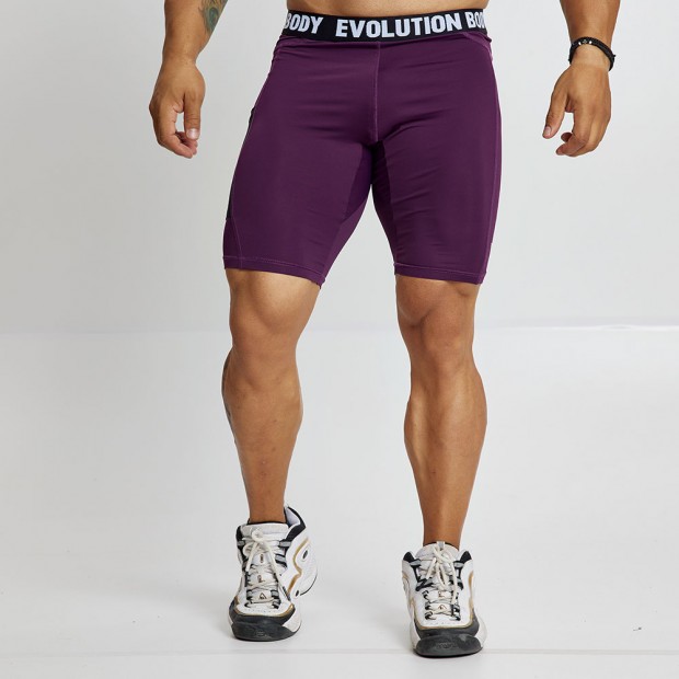 EVO-FIT Κολάν Σορτς Evolution Body Μπορντό 2556BORDO