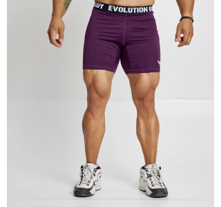 EVO-FIT Κολάν Σορτς Evolution Body Μπορντό 2561BORDO