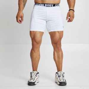 EVO-FIT Tight Training Shorts Evolution Body White 2561WHITE