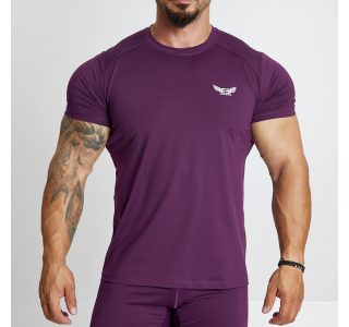 EVO-FIT T-shirt Evolution Body Μπορντό 2563BORDO