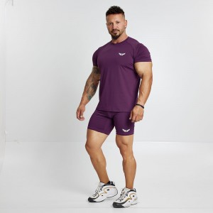 EVO-FIT T-shirt Evolution Body Μπορντό 2563BORDO