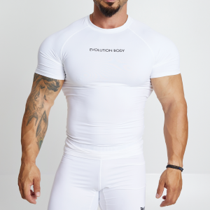 EVO-FIT T-shirt Evolution Body White 2560WHITE