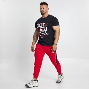  T-shirt Evolution Body Black 2484ABLACK