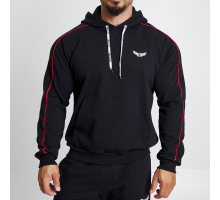 Hoodie Evolution Body Black-Red 2478BLACK-RED
