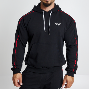 Hoodie Evolution Body Black-Red 2478BLACK-RED
