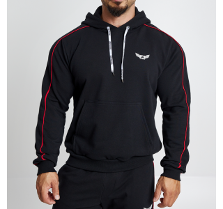 Φούτερ Evolution Body Μαύρο-Κόκκινο 2478BLACK-RED