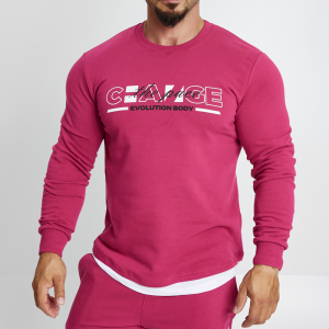 Sweatshirt Evolution Body Bordo 2480BORDO