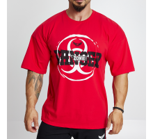 Short sleeve sweatshirt Evolution Body Red 2468RED