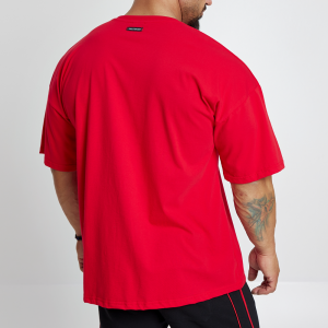 Short sleeve sweatshirt Evolution Body Red 2468RED