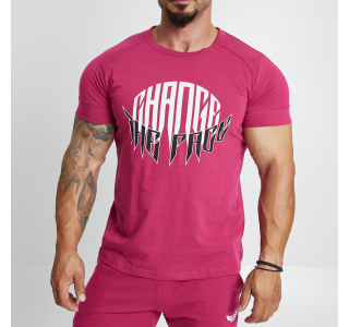T-shirt Evolution Body Μπορντό 2490BORDO
