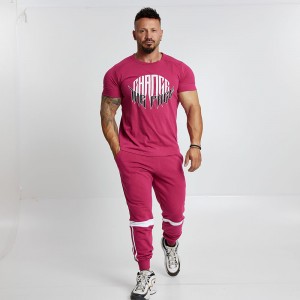 T-shirt Evolution Body Μπορντό 2490BORDO