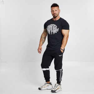 T-shirt Evolution Body Μαύρη 2490BLACK