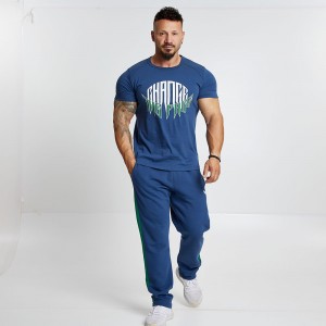 T-shirt Evolution Body Μπλε 2490BLUE