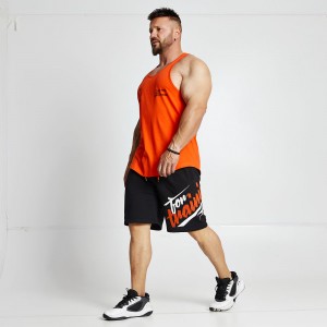 Βερμούδα Evolution Body Μαύρη-Πορτοκαλί 2567BLACK-ORANGE