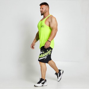 Βερμούδα Evolution Body Μαύρη-Λάιμ 2567BLACK-LIME