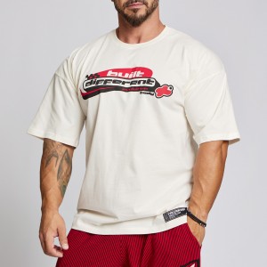 Short sleeve sweatshirt Evolution Body Ecru 2611ECRU