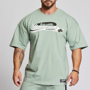 Short sleeve sweatshirt Evolution Body Olive-Green 2611OLIVE-GREEN