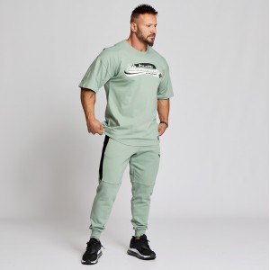 Short sleeve sweatshirt Evolution Body Olive-Green 2611OLIVE-GREEN